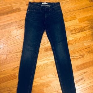 Madewell “skinny skinny” jeans